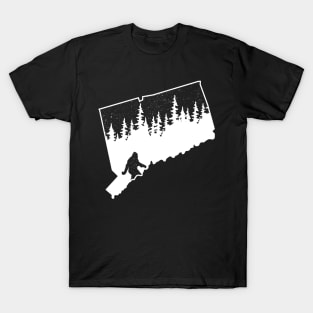 Connecticut Bigfoot Gift T-Shirt